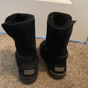 Black Ugg boots with buckle USA size 9